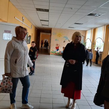 Рабочий визит областного комитета профсоюза в Белыничский район