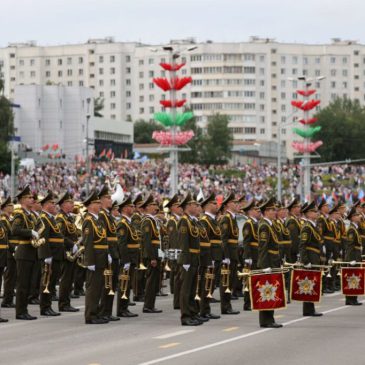 «Нас объединяет Великая Победа». В Минске проходит парад в честь Дня Независимости