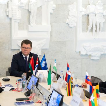 Председатель ФПБ Юрий Сенько провел брифинг для представителей зарубежных дипломатических миссий